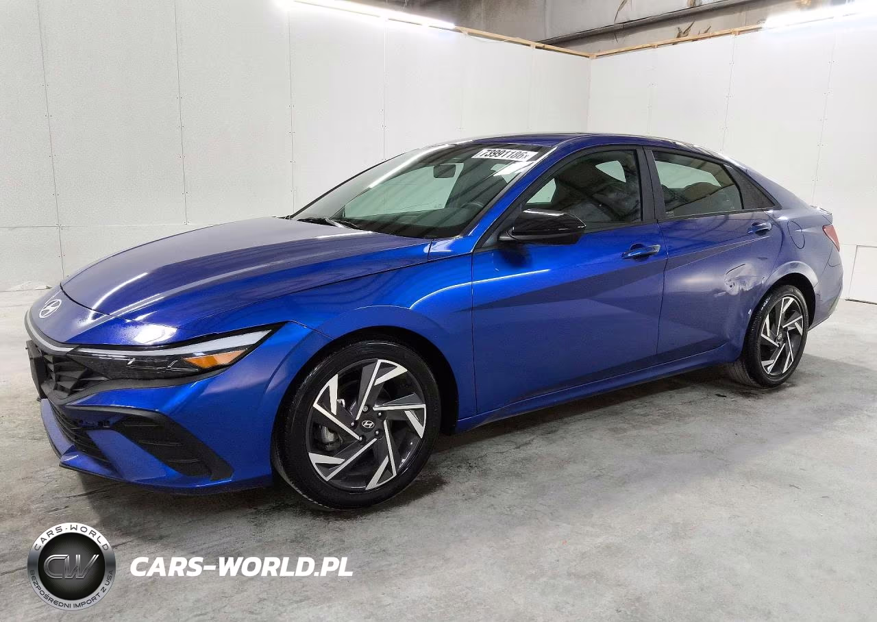 2025 Hyundai Elantra Sel Sport VIN:KMHLM4DG9SU977371 - 1