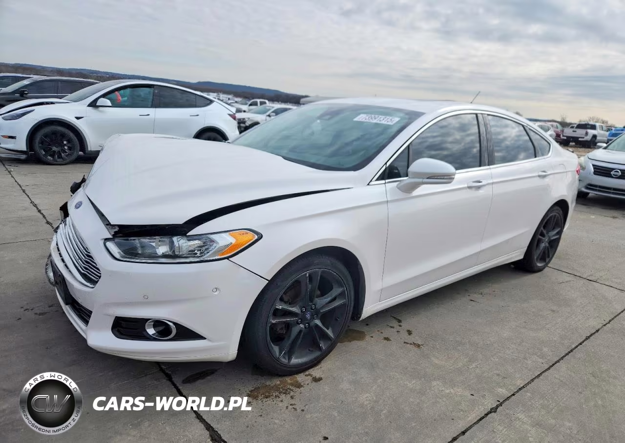2014 Ford Fusion Titanium VIN:3FA6P0D99ER241177 - 1