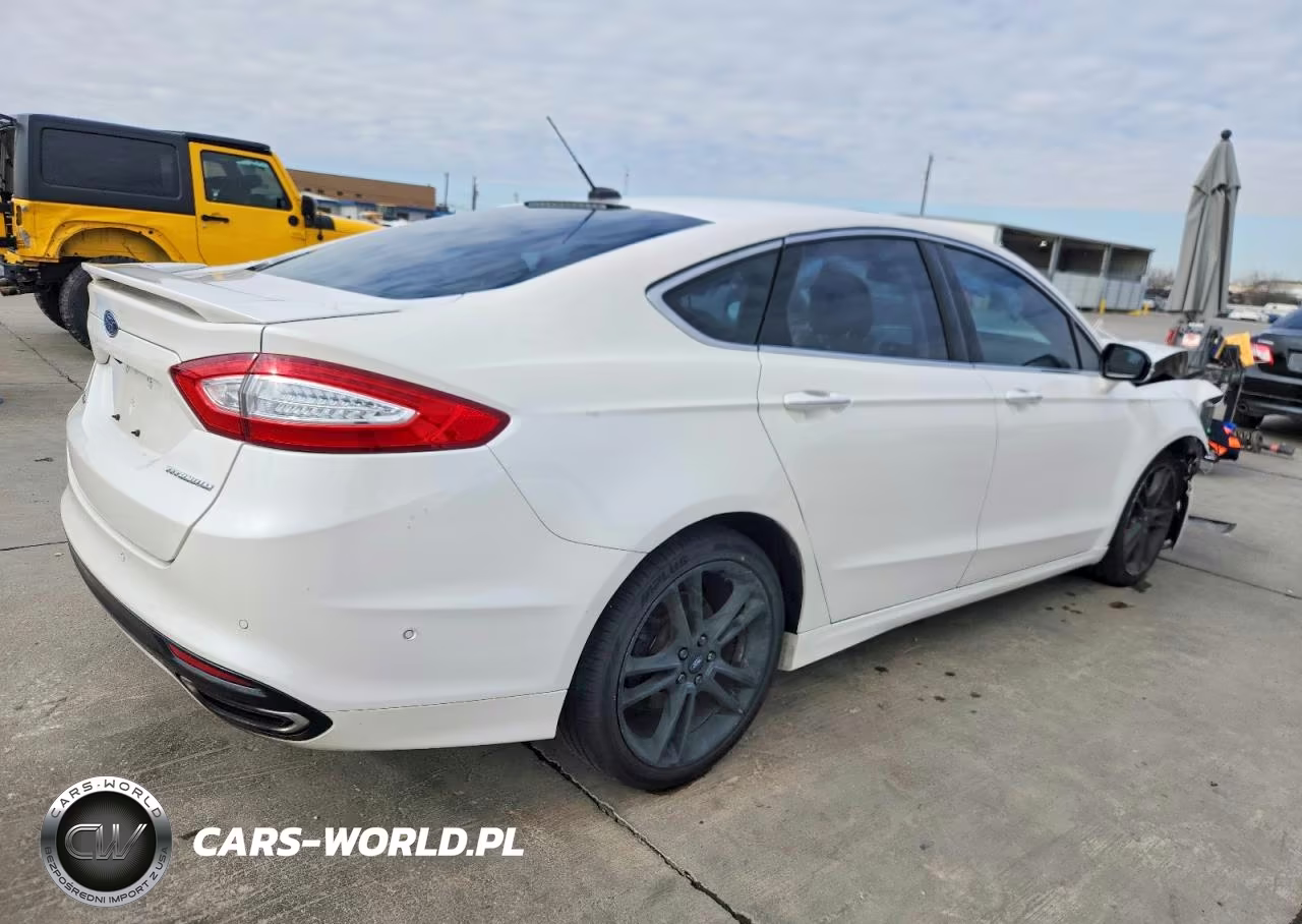 2014 Ford Fusion Titanium VIN:3FA6P0D99ER241177 - 3