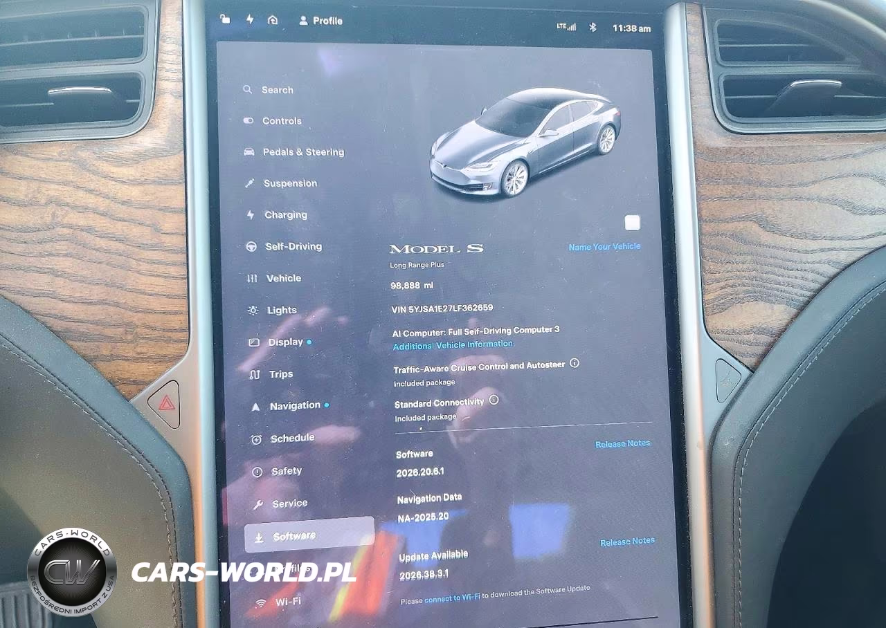 2020 Tesla Model S VIN:5YJSA1E27LF362659 - 9