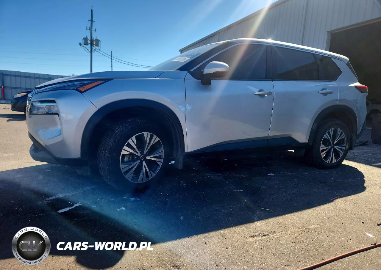 2022 Nissan Rogue Sv VIN:5N1BT3BA1NC712526 - 1