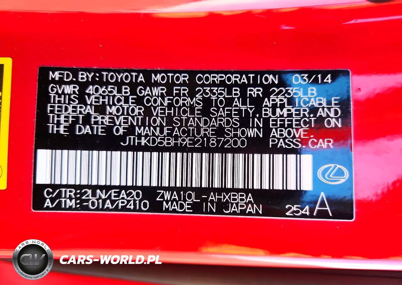 2014 Lexus Ct 200 VIN:JTHKD5BH9E2187200 - 12