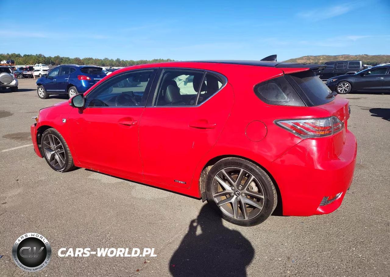2014 Lexus Ct 200 VIN:JTHKD5BH9E2187200 - 2