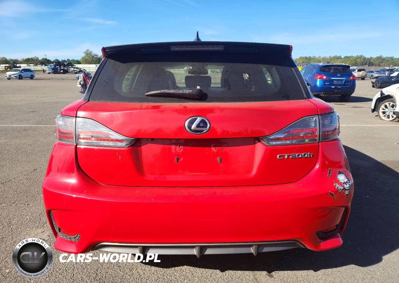 2014 Lexus Ct 200 VIN:JTHKD5BH9E2187200 - 6