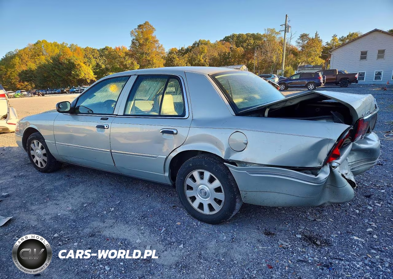 2004 Mercury Grand Marquis Ls VIN:2MEFM75W24X643010 - 2