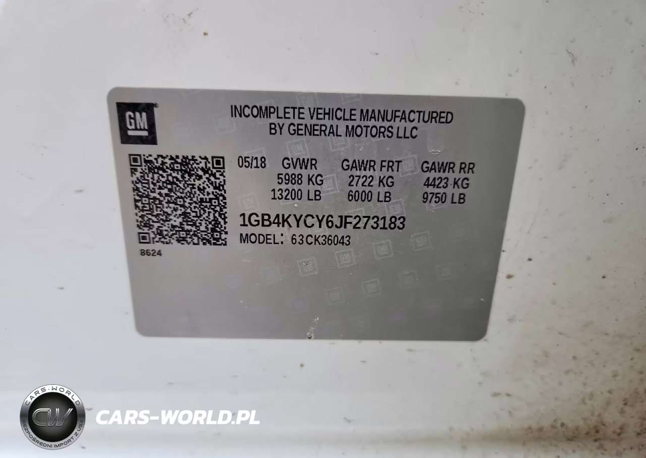 2018 Chev Silverado 3500 Hd Wo VIN:1GB4KYCY6JF273183 - 12