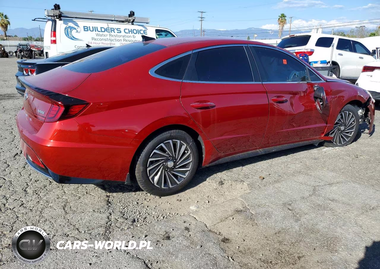 2023 Hyundai Sonata Hybrid VIN:KMHL34JJ5PA058740 - 3