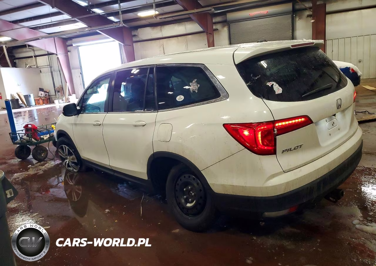 2017 Honda Pilot Exl VIN:5FNYF6H80HB054247 - 2