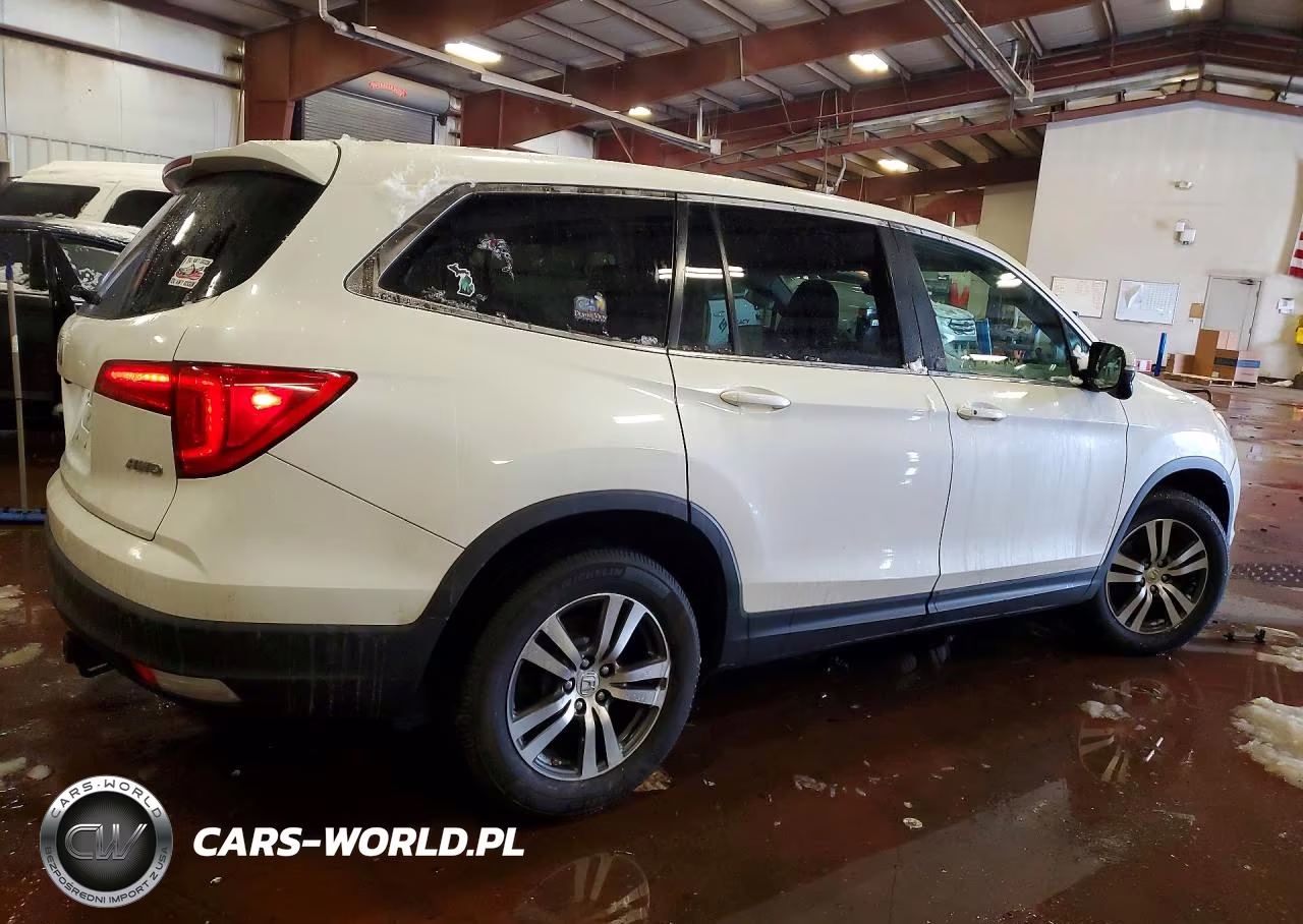 2017 Honda Pilot Exl VIN:5FNYF6H80HB054247 - 3