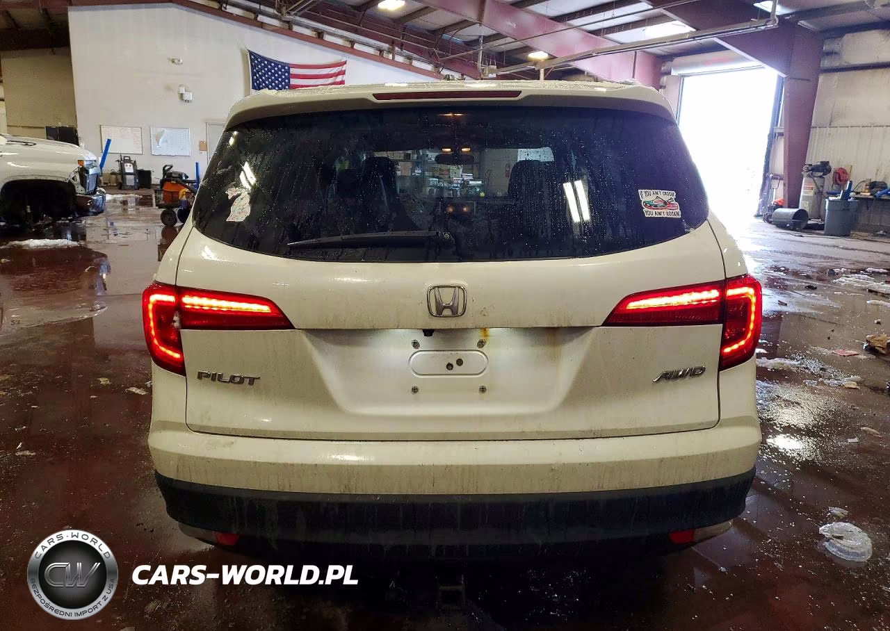 2017 Honda Pilot Exl VIN:5FNYF6H80HB054247 - 6