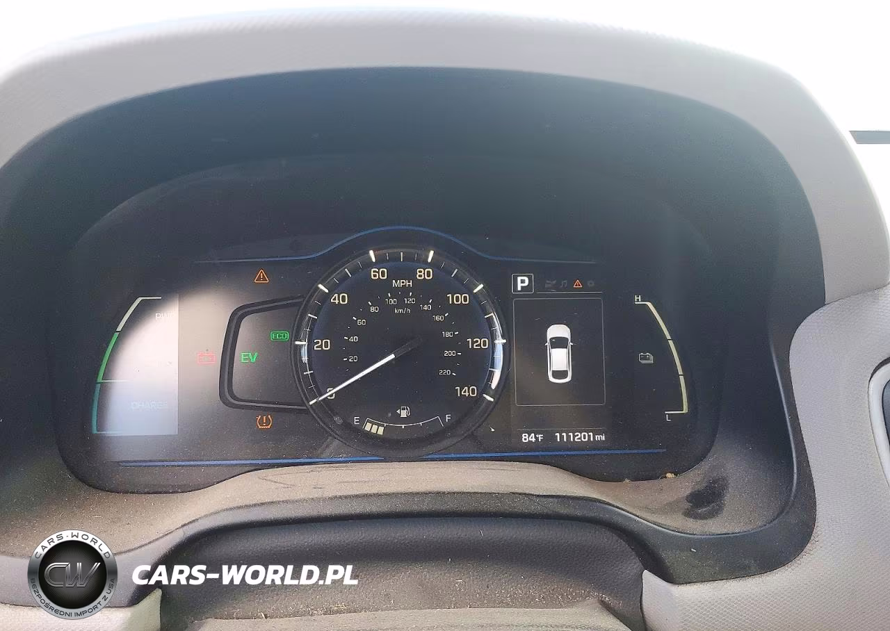 2019 Hyundai Ioniq Blue VIN:KMHC65LC7KU110789 - 9