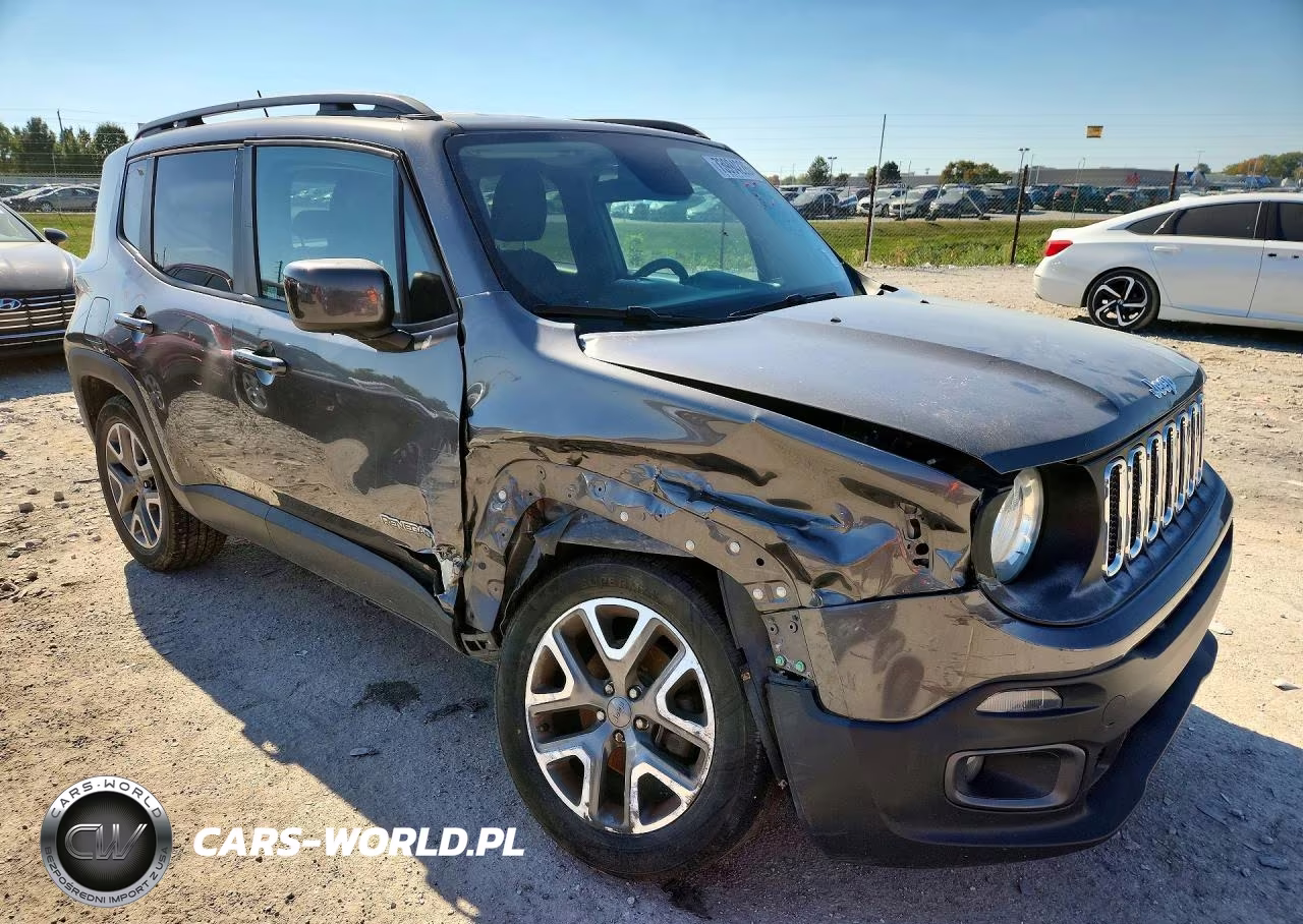 2017 Jeep Renegade Latitude VIN:ZACCJBBB8HPG41620 - 4