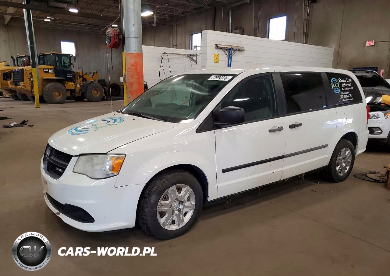 2012 Dodge Ram Van VIN:2C4RDGAG7CR155512 - 1