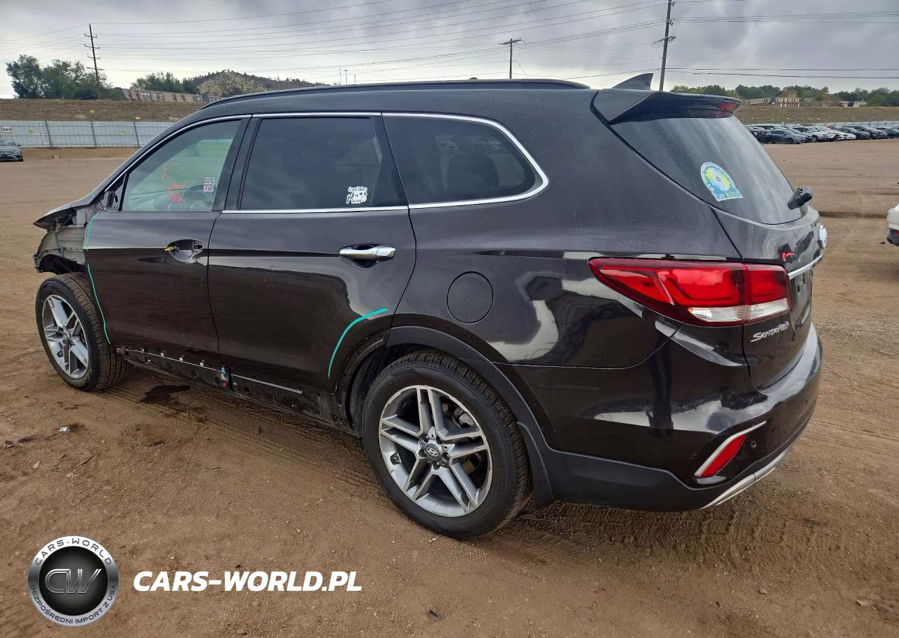 2017 Hyundai Santa Fe Limited Ultimate VIN:KM8SRDHF5HU196242 - 2