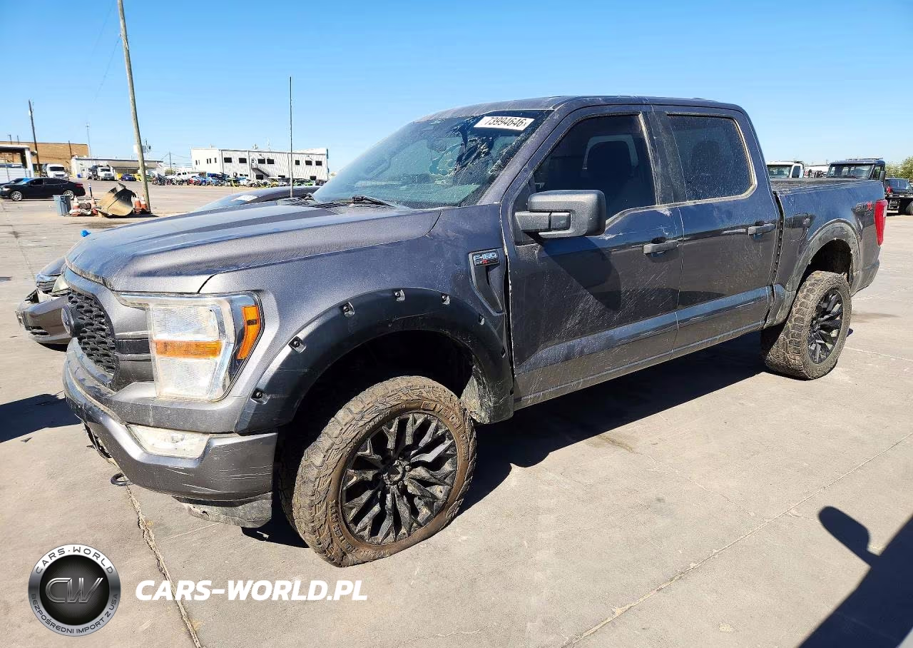 2022 Ford F150 Supercrew VIN:1FTFW1E54NKE97214 - 1