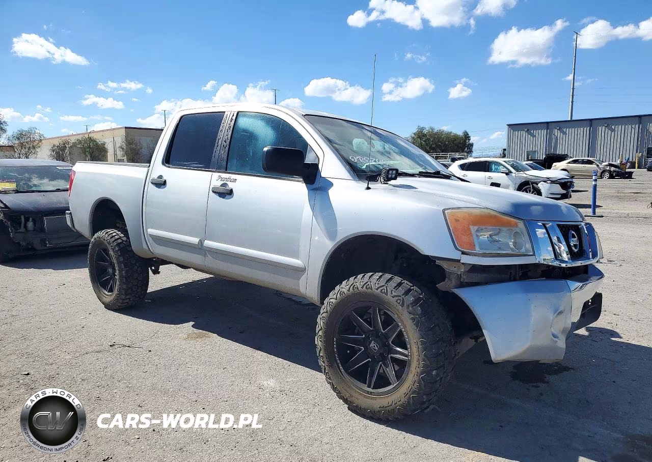 2008 Nissan Titan Xe VIN:1N6AA07C58N353637 - 4