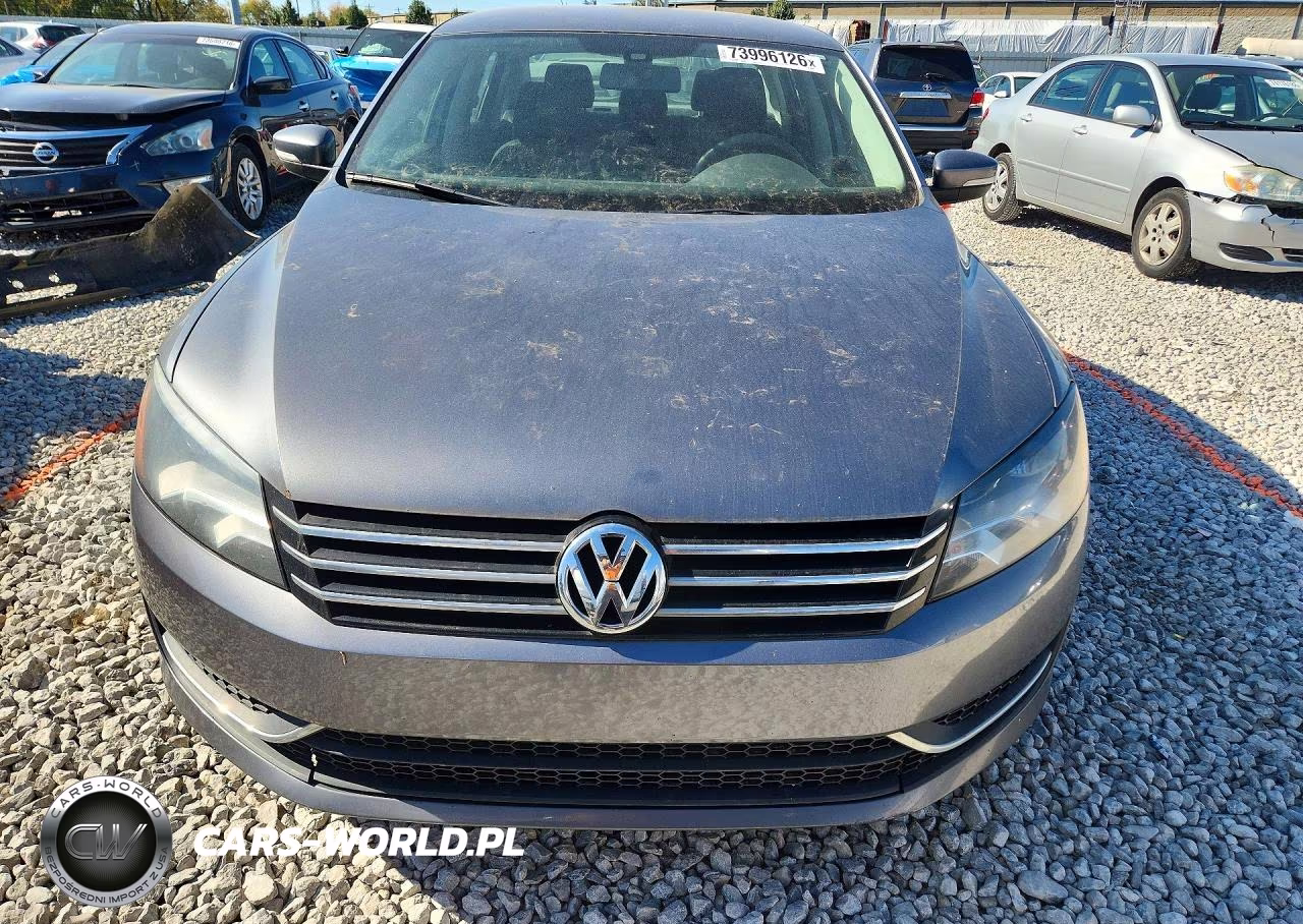 2013 Volkswagen Passat S VIN:1VWAP7A34DC005317 - 5