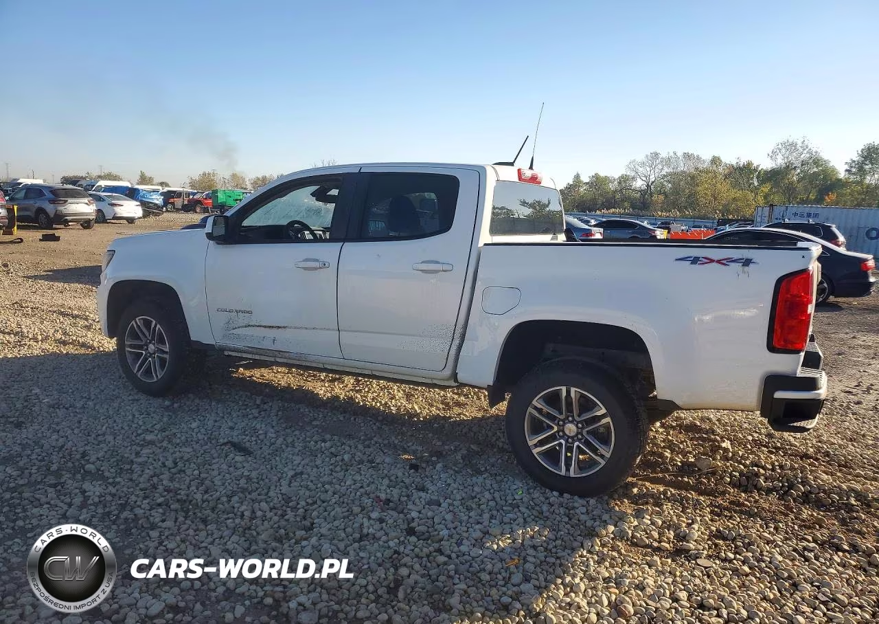 2022 Chevrolet Colorado VIN:1GCGTBEN6N1233548 - 2