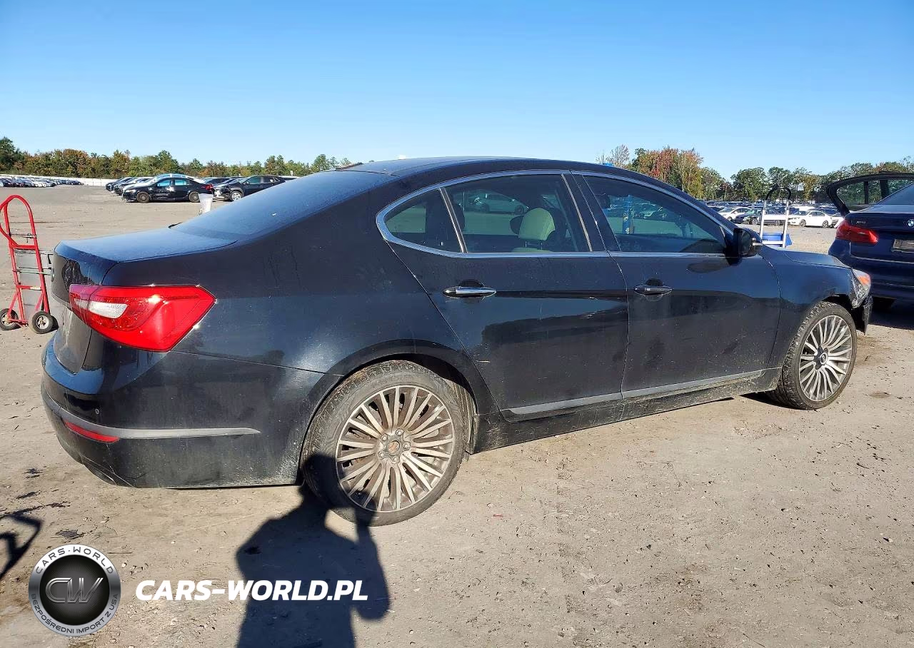 2014 Kia Cadenza Premium VIN:KNALN4D71E5122466 - 3