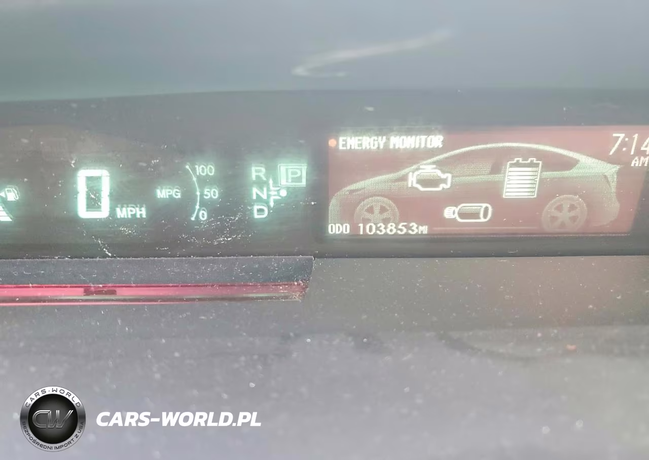 2012 Toyota Prius Two VIN:JTDKN3DU6C1550570 - 9