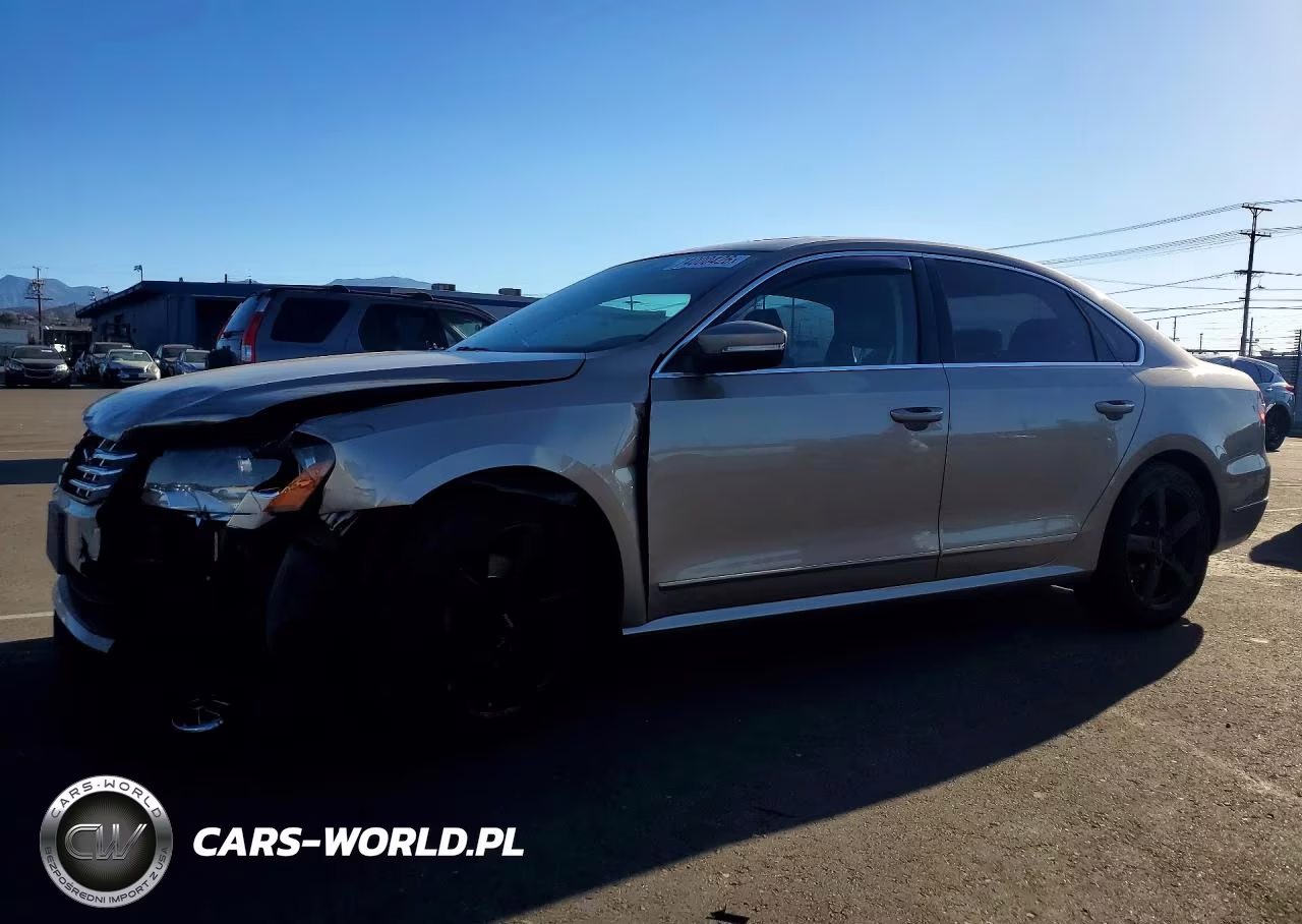 2015 Volkswagen Passat Se Automatic Se VIN:1VWBV7A3XFC038433 - 1
