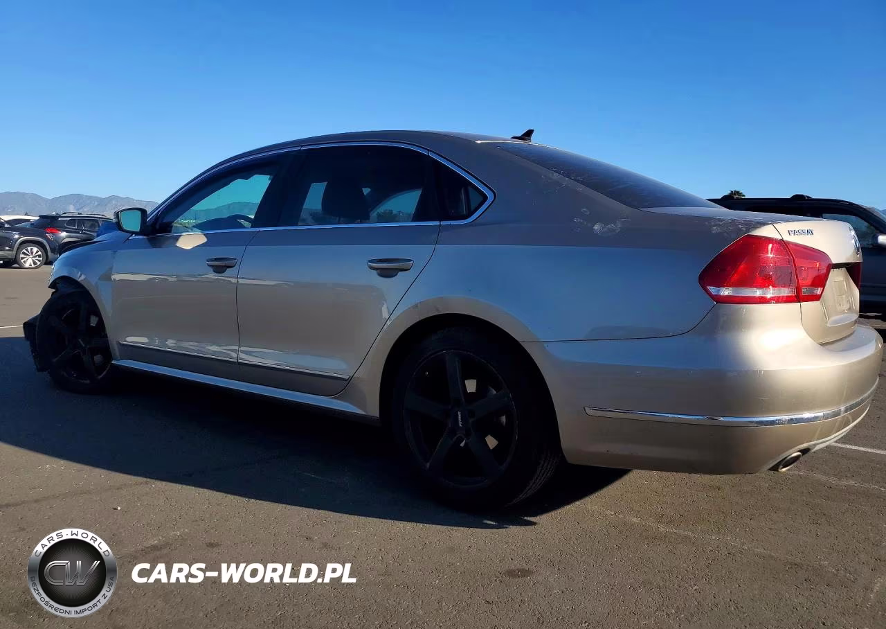 2015 Volkswagen Passat Se Automatic Se VIN:1VWBV7A3XFC038433 - 2