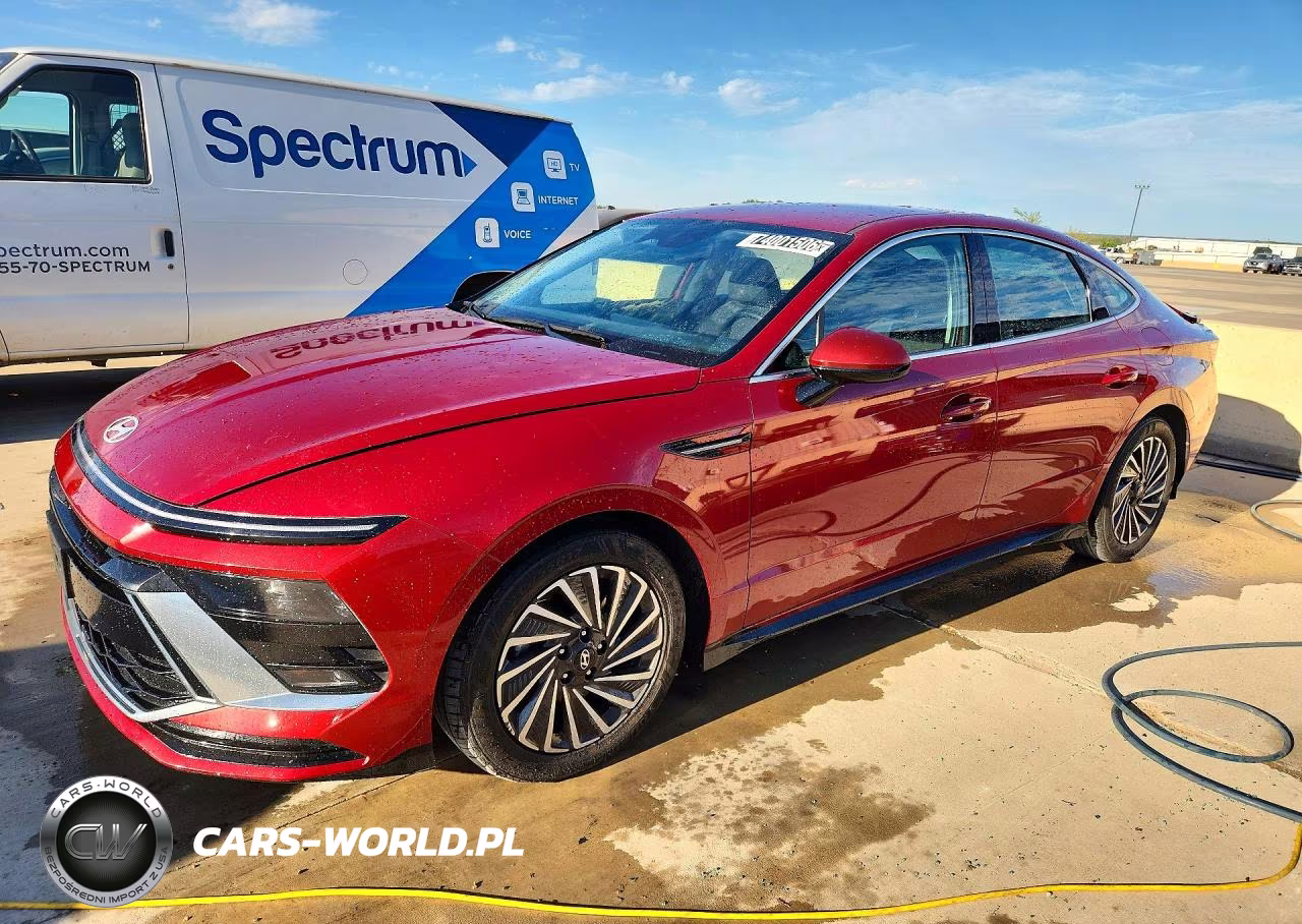 2025 Hyundai Sonata Hybrid Sel VIN:KMHL34JJ6SA104410 - 1