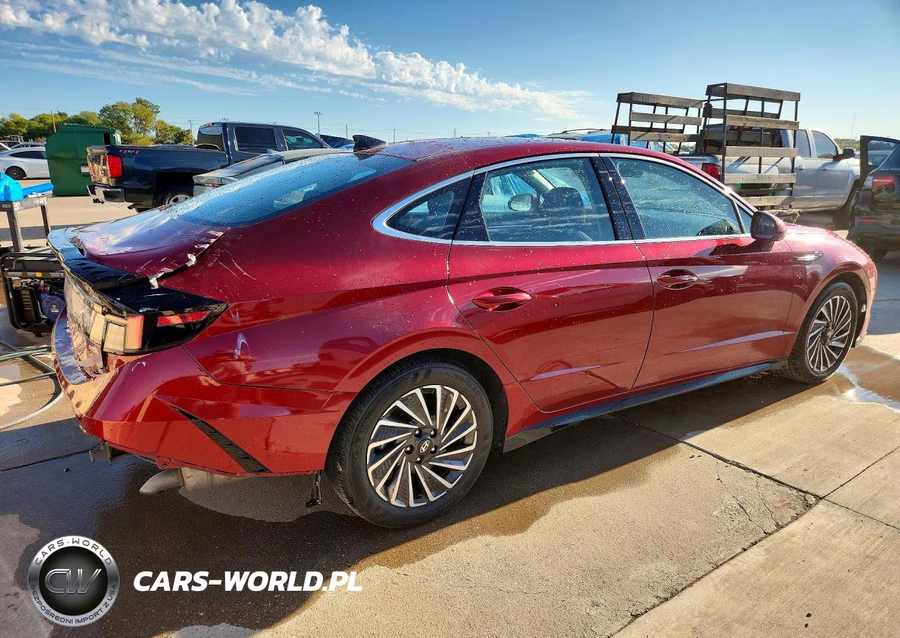 2025 Hyundai Sonata Hybrid Sel VIN:KMHL34JJ6SA104410 - 3