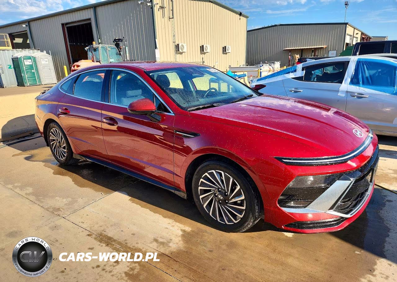 2025 Hyundai Sonata Hybrid Sel VIN:KMHL34JJ6SA104410 - 4