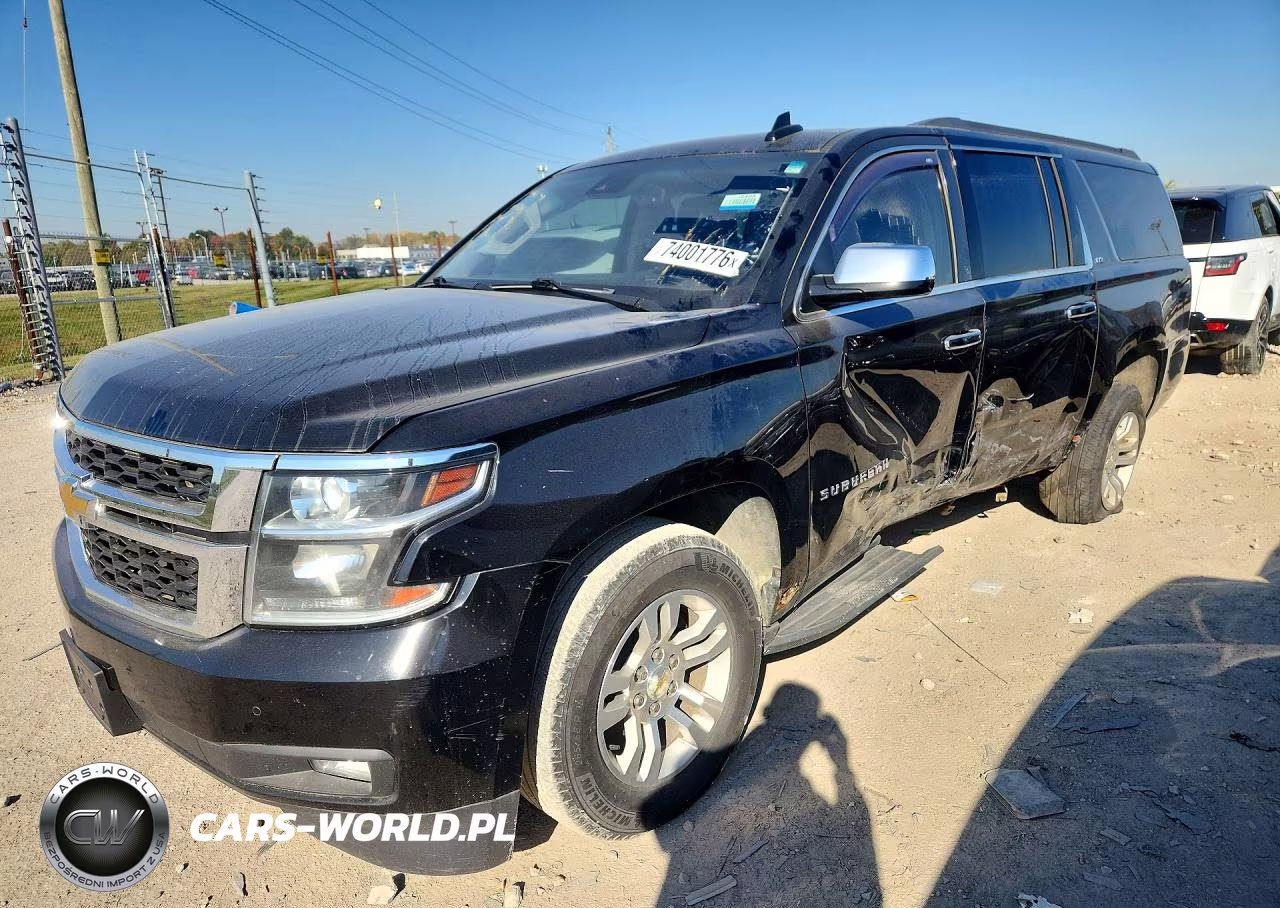 2016 Chevrolet Suburban K1500 Lt VIN:1GNSKHKC7GR228776 - 1