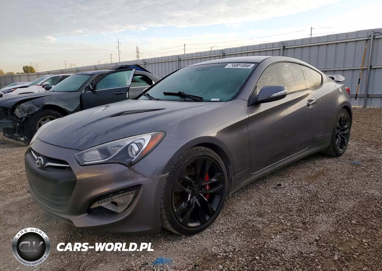 2015 Hyundai Genesis Coupe 3.8 Ultimate VIN:KMHHU6KJ6FU126666 - 1