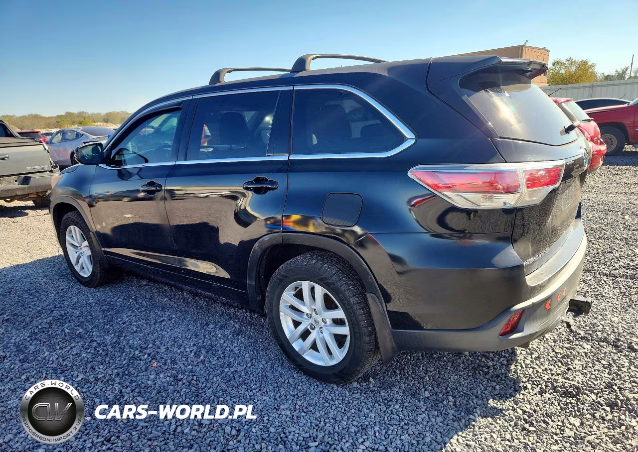 2015 Toyota Highlander Le VIN:5TDBKRFH0FS103283 - 2