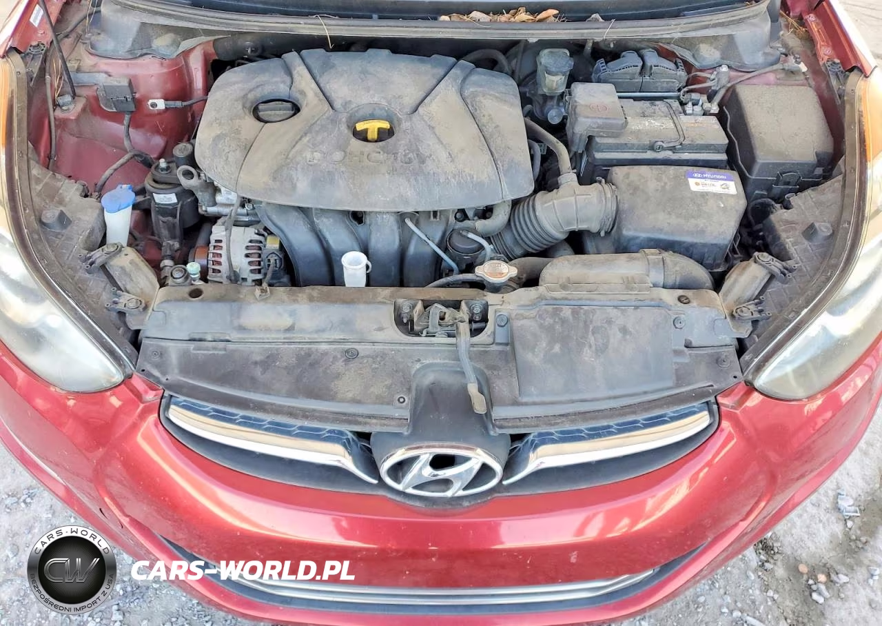 2012 Hyundai Elantra Gls VIN:KMHDH4AE4CU435883 - 11