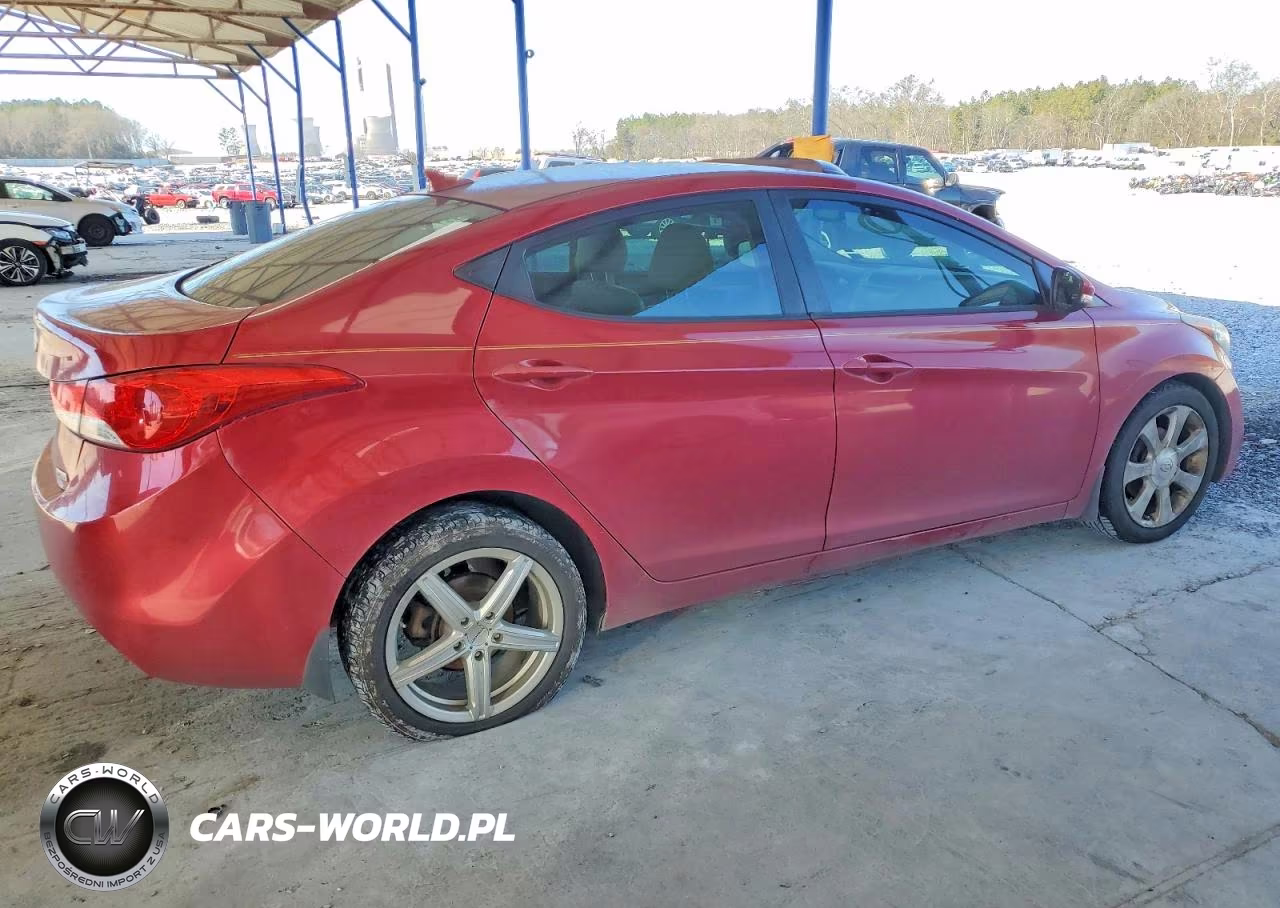 2012 Hyundai Elantra Gls VIN:KMHDH4AE4CU435883 - 3