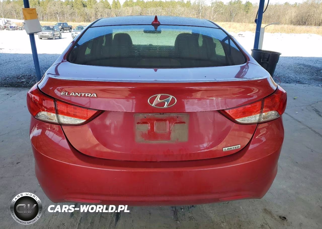 2012 Hyundai Elantra Gls VIN:KMHDH4AE4CU435883 - 6