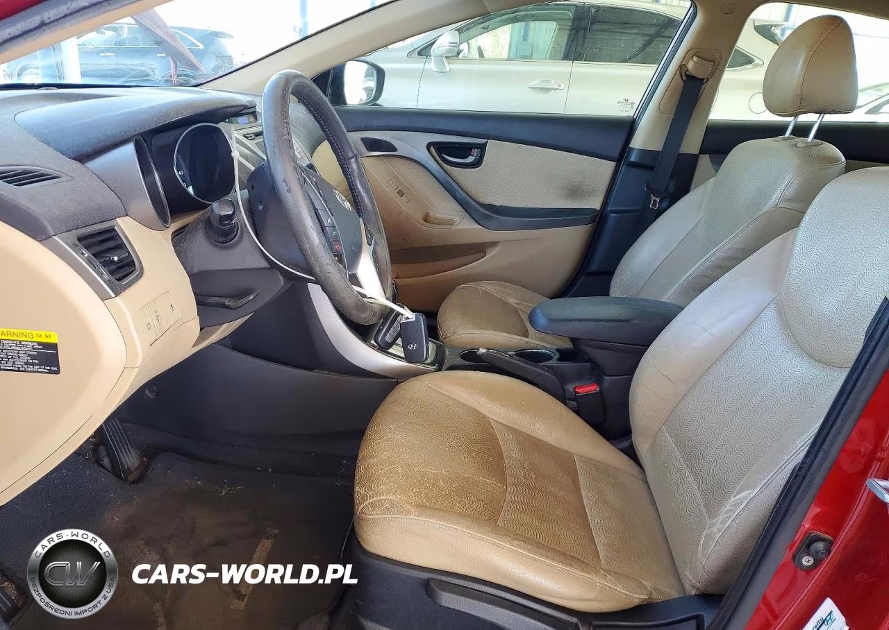 2012 Hyundai Elantra Gls VIN:KMHDH4AE4CU435883 - 7