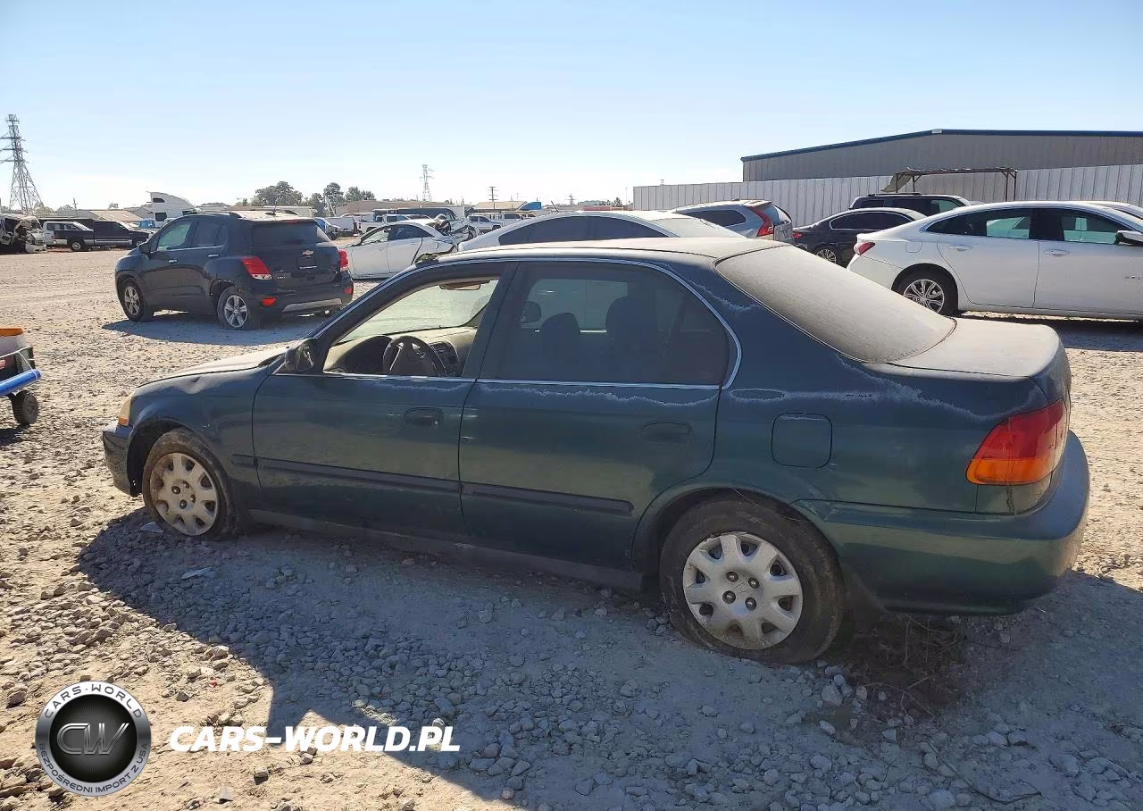 1998 Honda Civic Lx VIN:2HGEJ6677WH571663 - 2