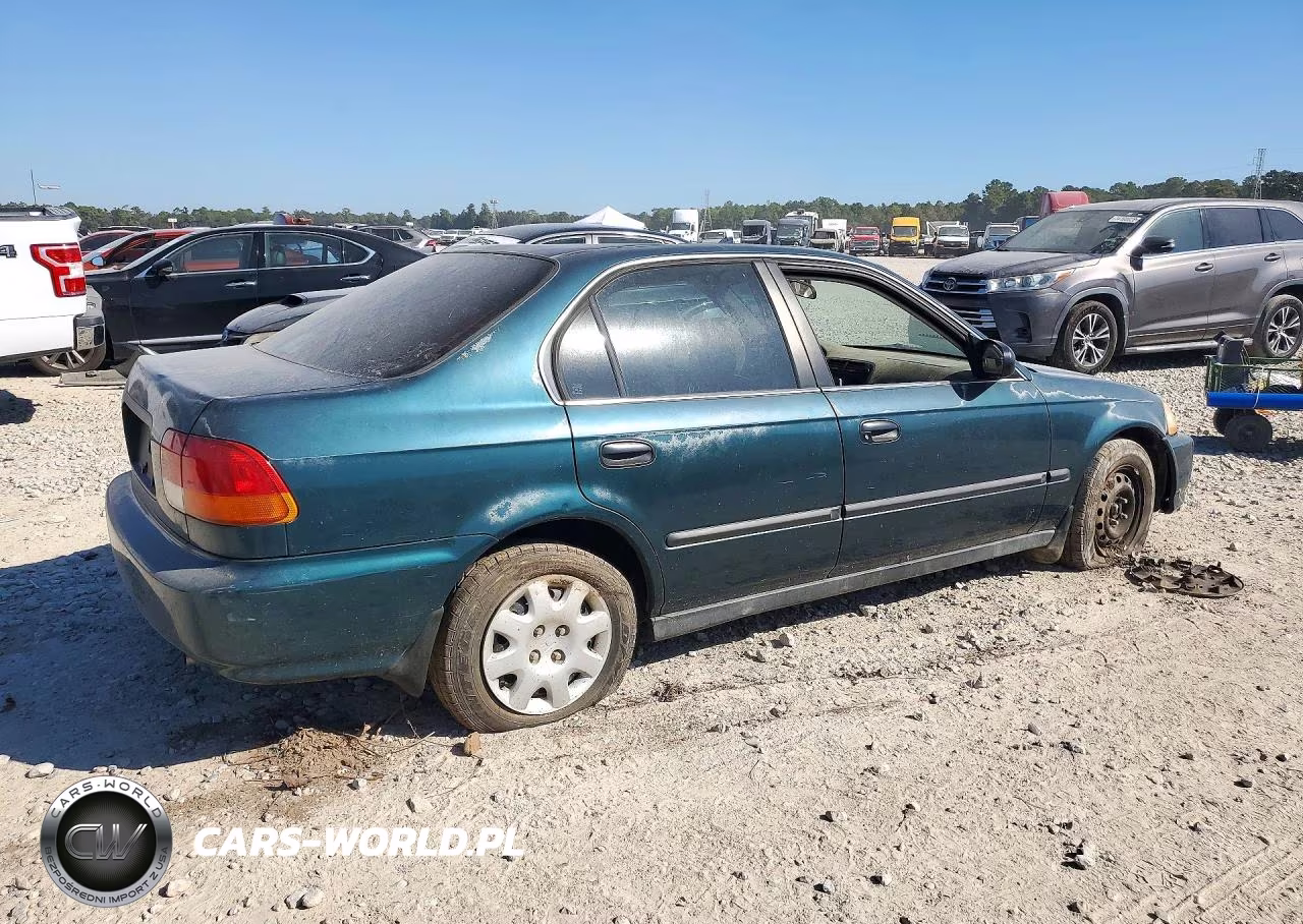 1998 Honda Civic Lx VIN:2HGEJ6677WH571663 - 3