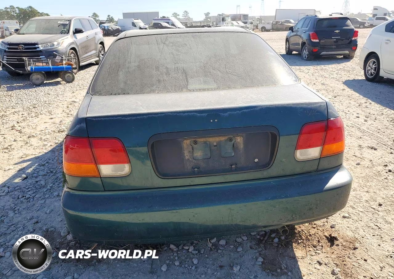1998 Honda Civic Lx VIN:2HGEJ6677WH571663 - 6
