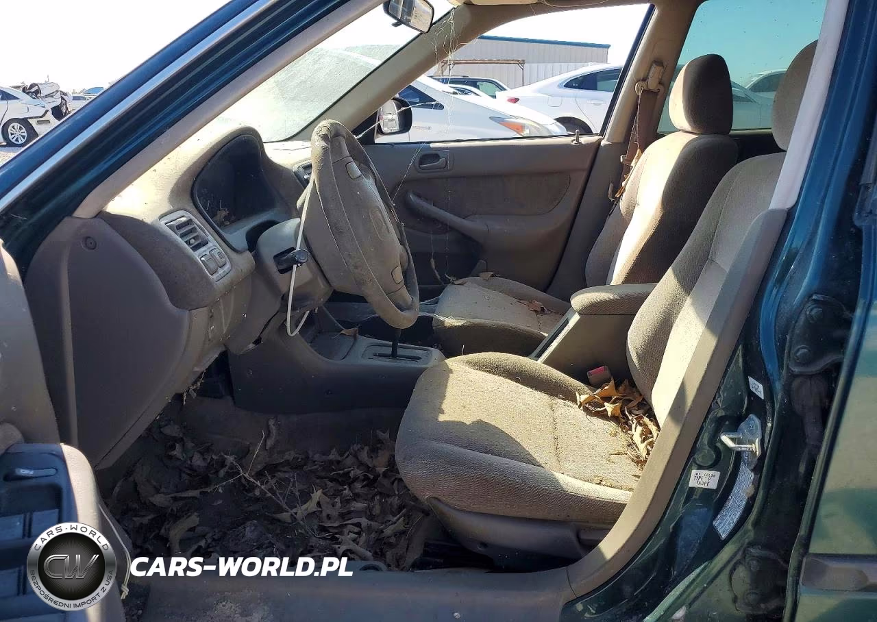 1998 Honda Civic Lx VIN:2HGEJ6677WH571663 - 7