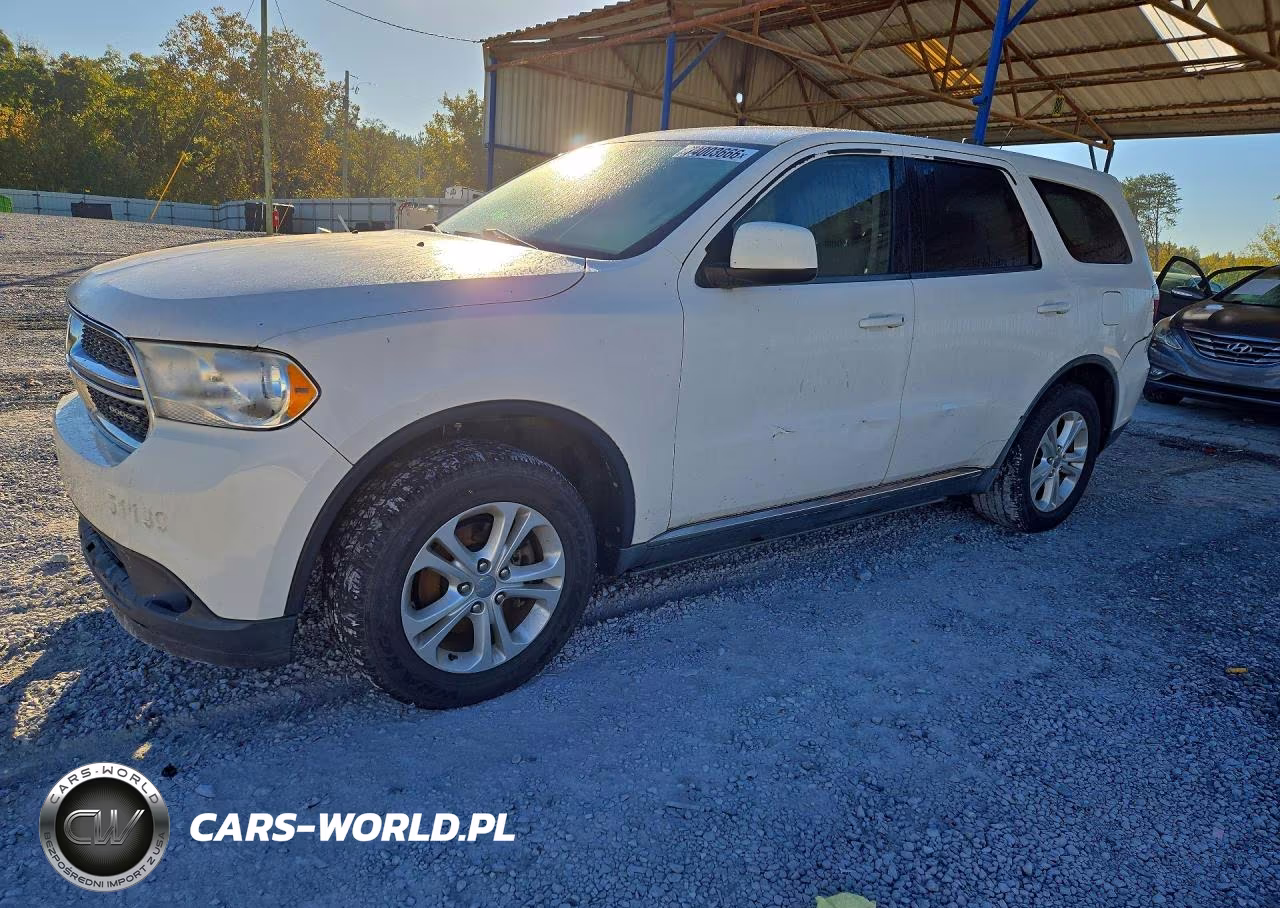 2012 Dodge Durango Sxt VIN:1C4RDHAG3CC182723 - 1