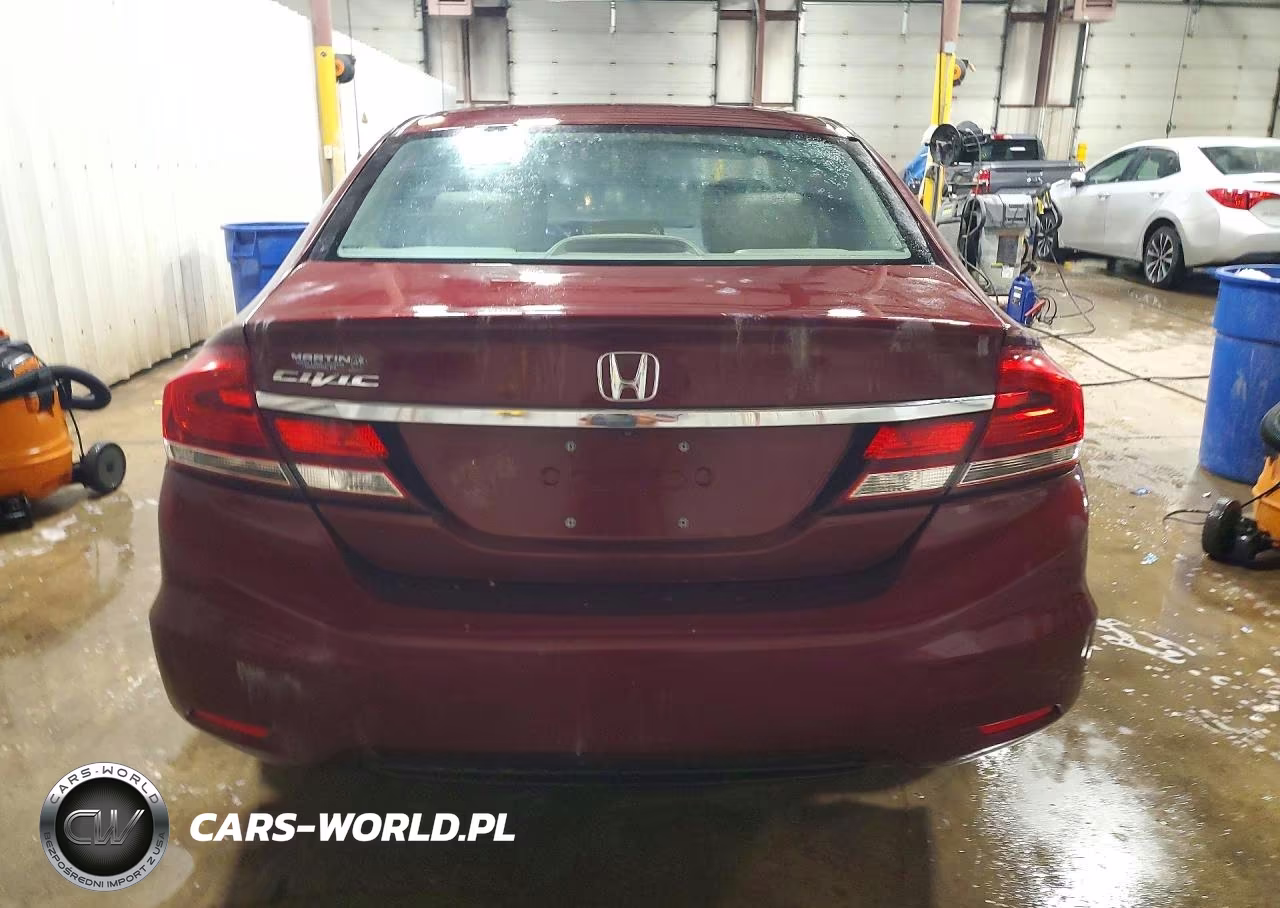 2013 Honda Civic Lx VIN:2HGFB2F50DH586463 - 6