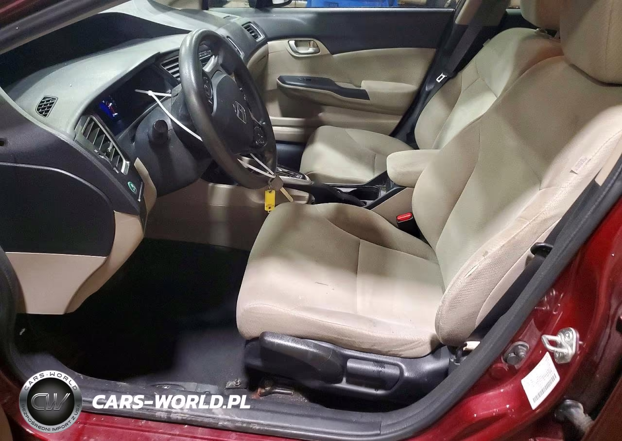 2013 Honda Civic Lx VIN:2HGFB2F50DH586463 - 7