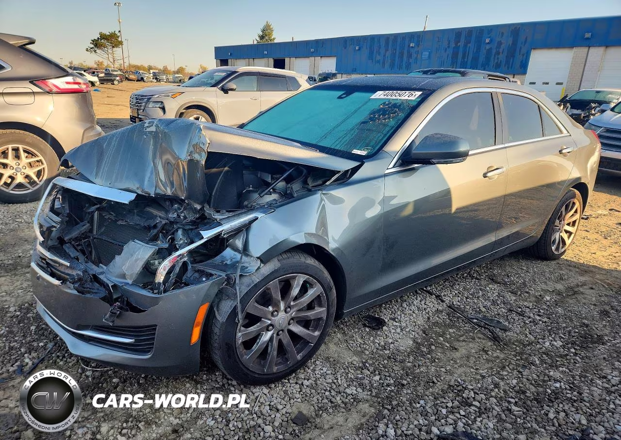 2017 Cadillac Ats Luxury VIN:1G6AH5RX5H0157483 - 1