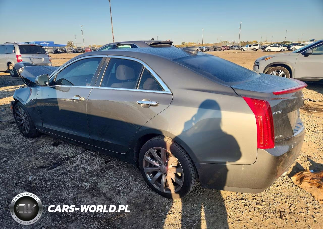 2017 Cadillac Ats Luxury VIN:1G6AH5RX5H0157483 - 2