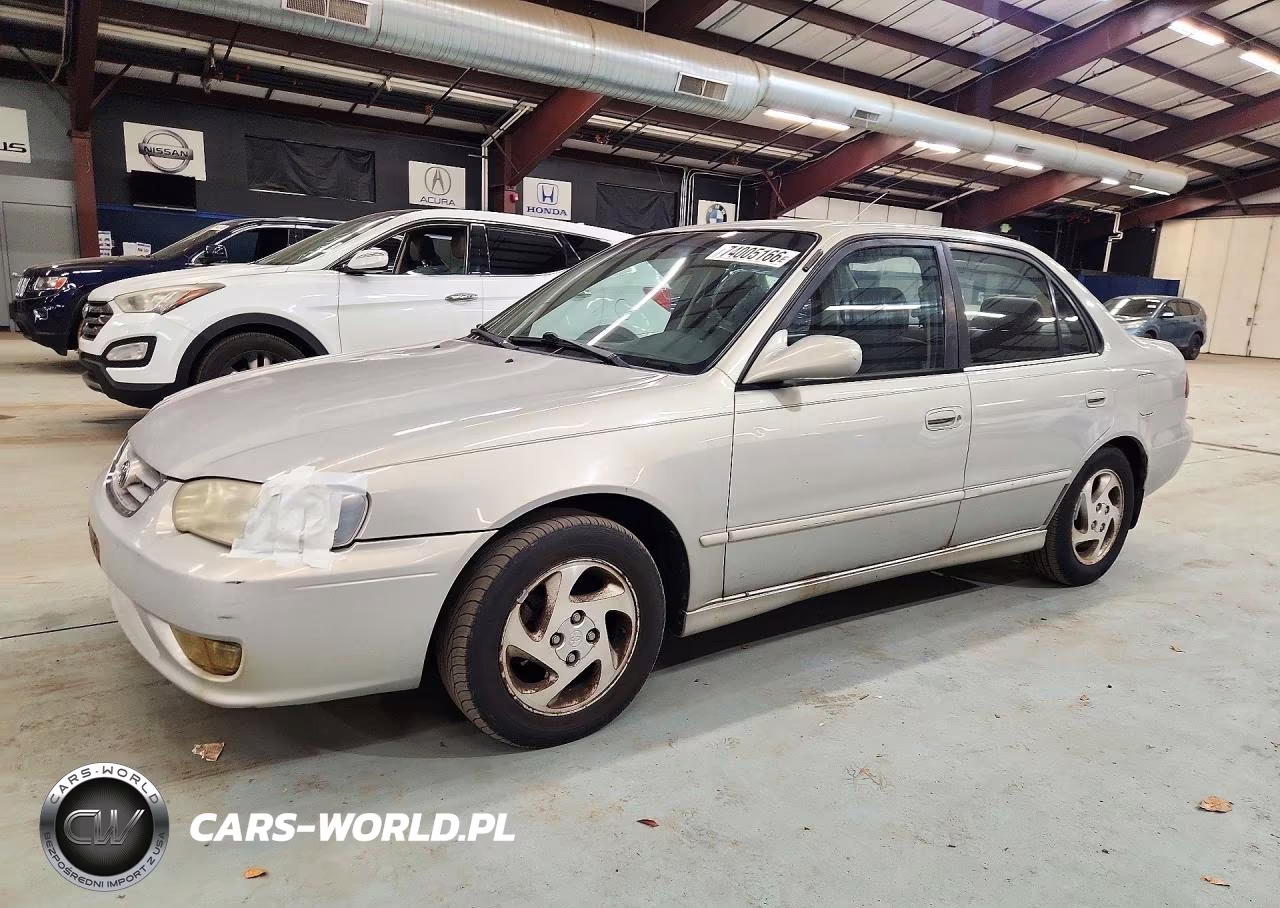 2001 Toyota Corolla S VIN:2T1BR12E71C443038 - 1