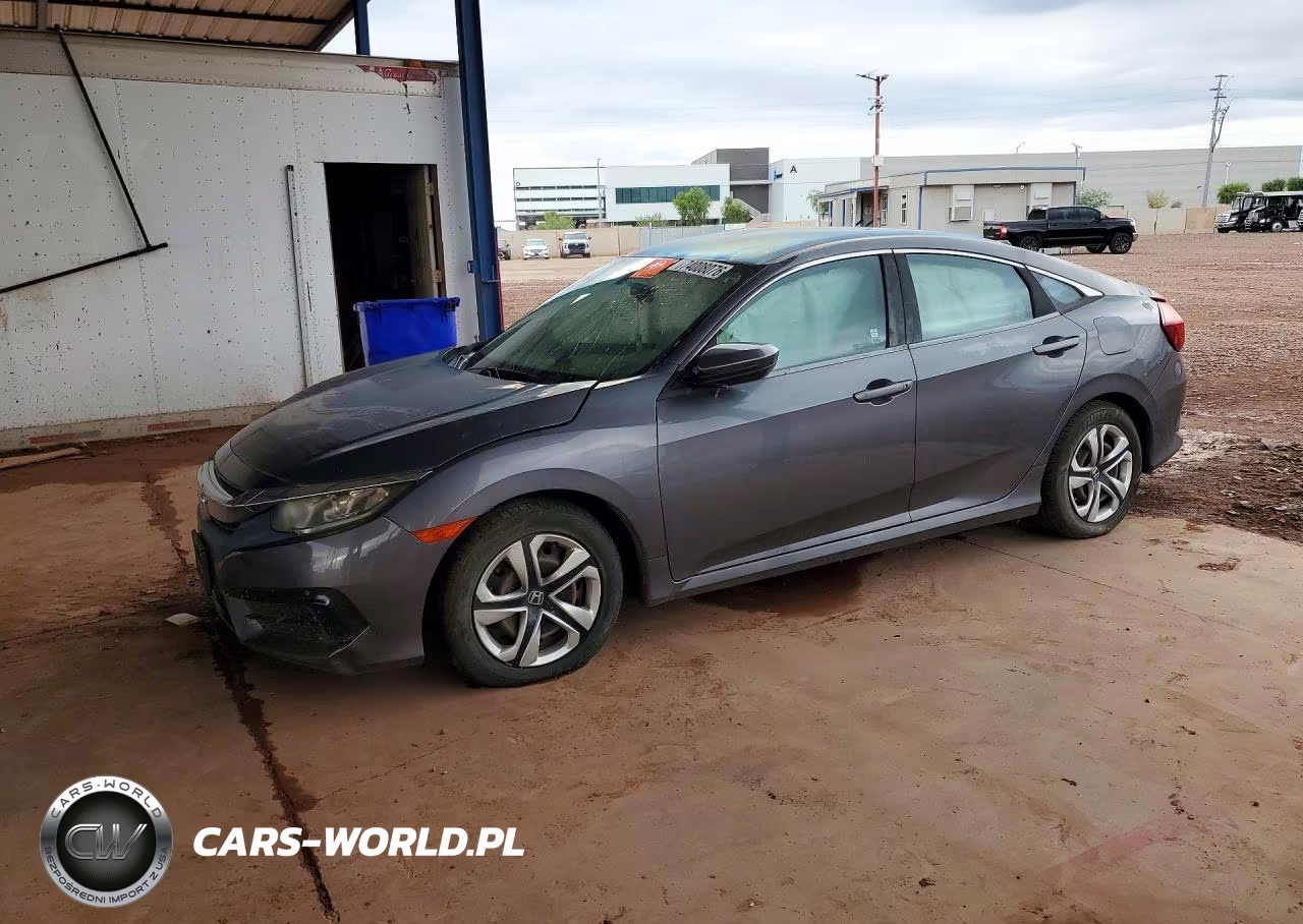 2017 Honda Civic Lx VIN:2HGFC2F52HH553712 - 1