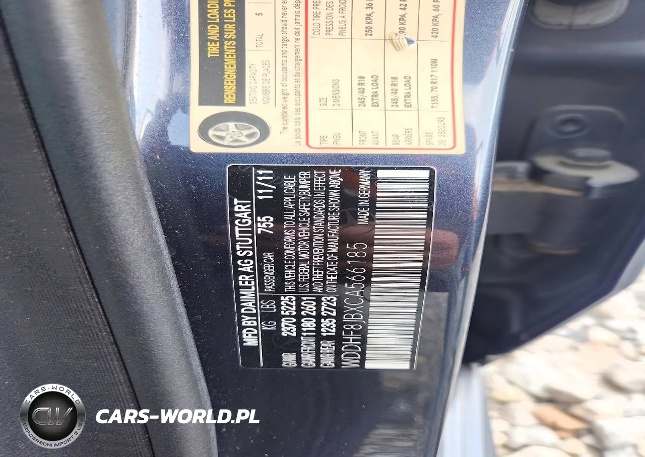 2012 Mercedes-Benz E 350 4Matic VIN:WDDHF8JBXCA566185 - 12