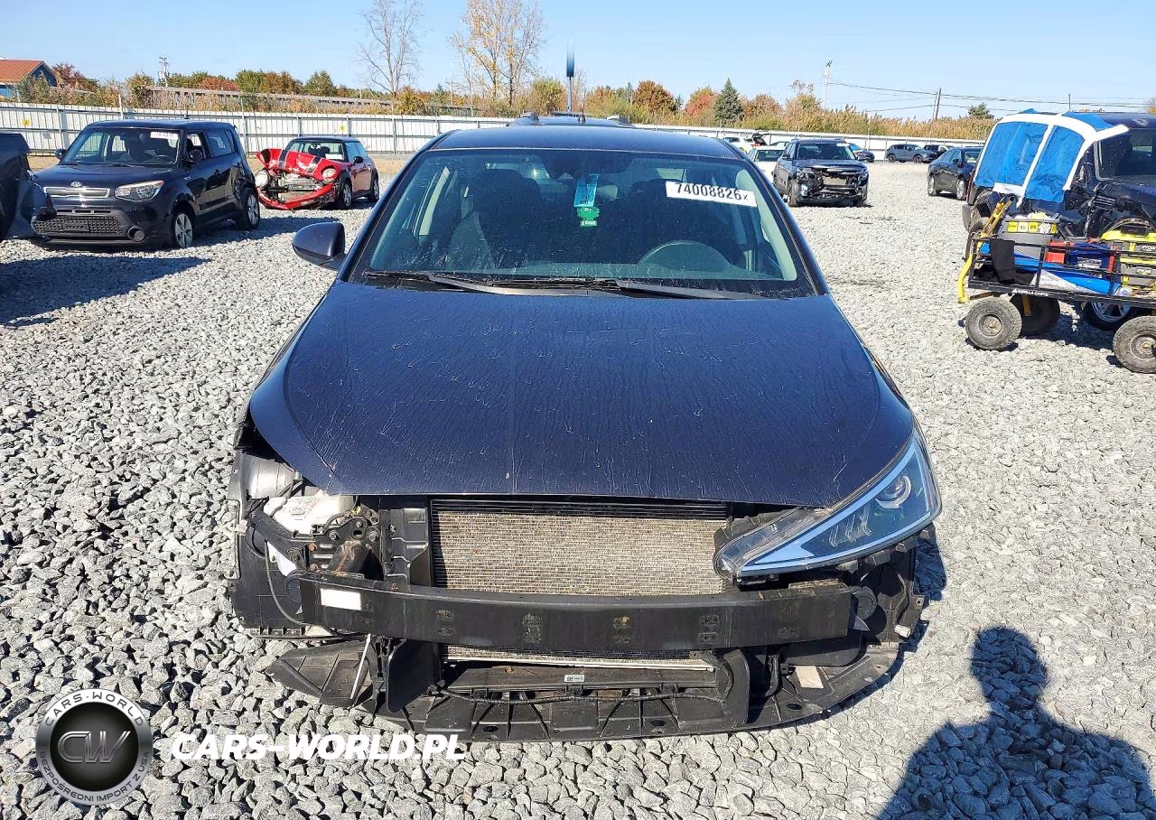 2020 Hyundai Elantra Sel VIN:5NPD84LF6LH590343 - 5