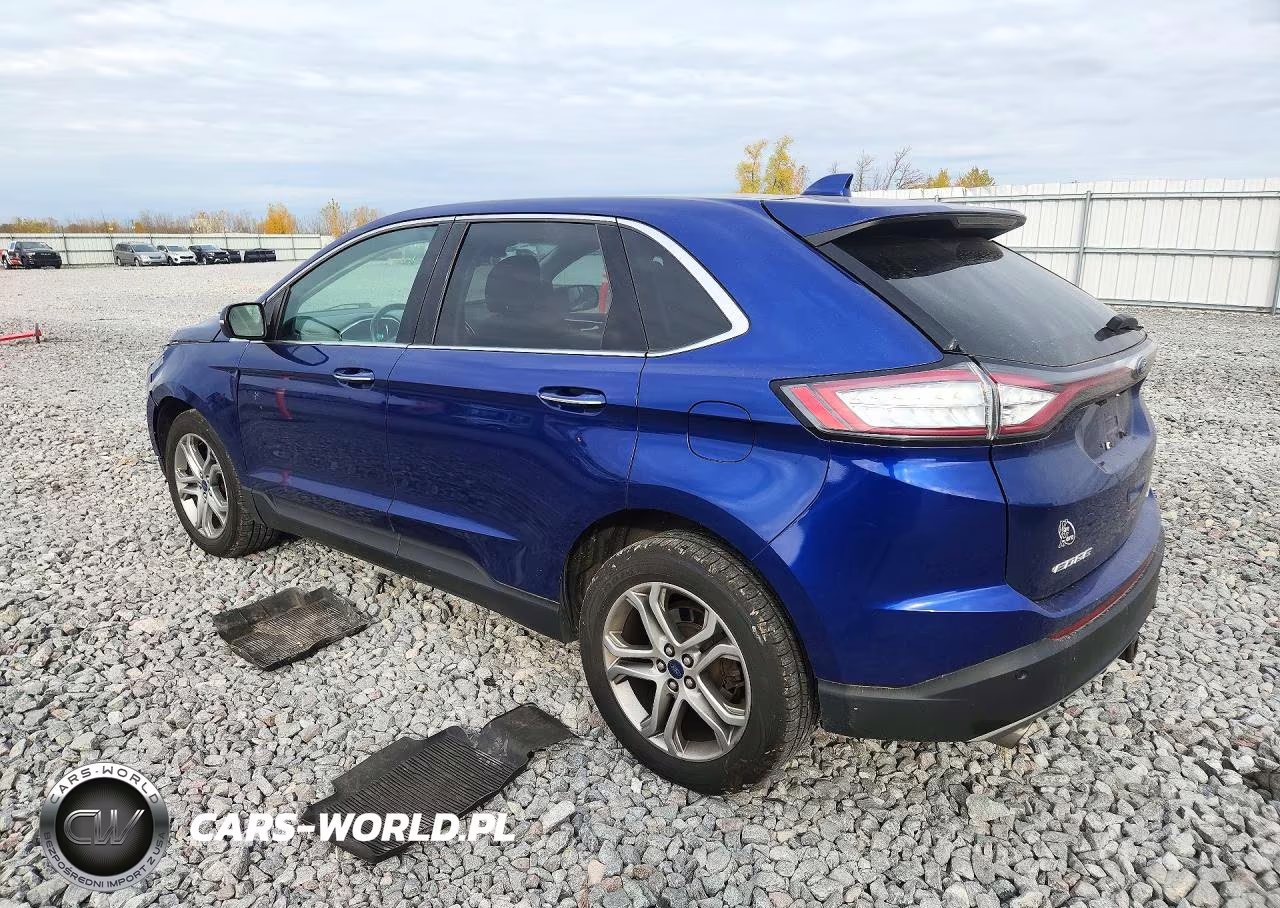 2015 Ford Edge Titanium VIN:2FMTK4K99FBB00997 - 2